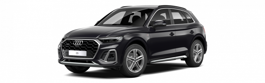 Audi Q5, Q5 S line 40 TDI 150kW quattro, barva černá