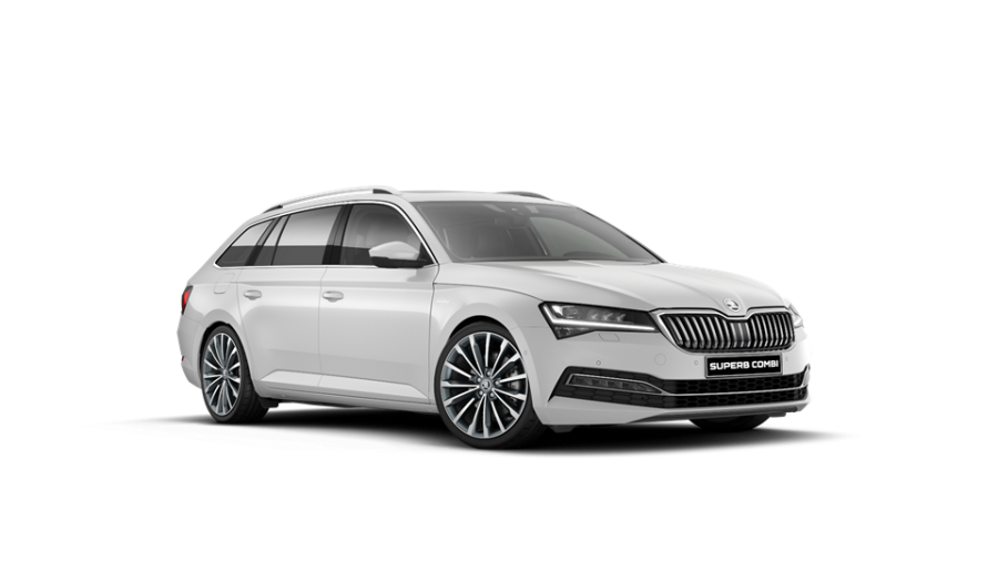 Škoda Superb, 2,0 TDI 147 kW 7-stup. automat. 4x4, barva bílá