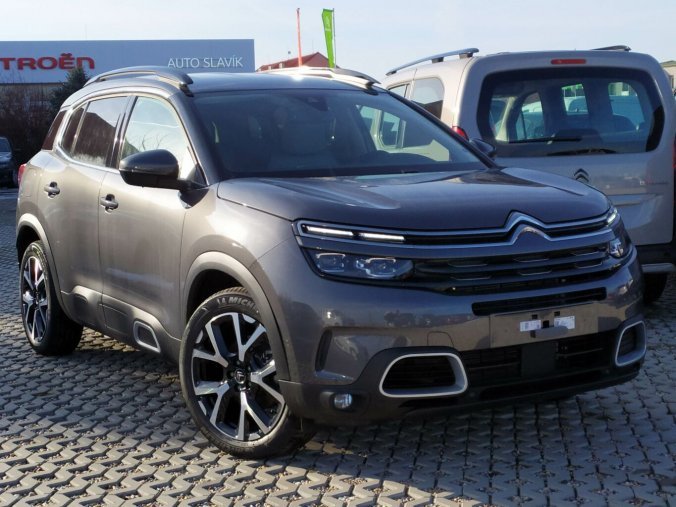 Citroën C5 Aircross, Citroën SUV C5 Aircross SHINE 2.0 BlueHDI 180k EAT8, barva šedá