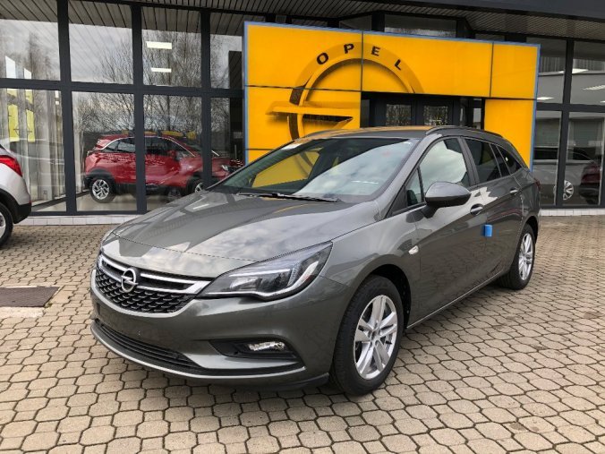 Opel Astra, kombi Enjoy 1.4 Turbo, barva šedá