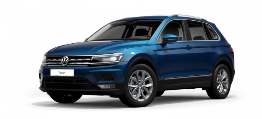 Volkswagen Tiguan, Maraton Edition 1,5 TSI ACT 6G, barva modrá