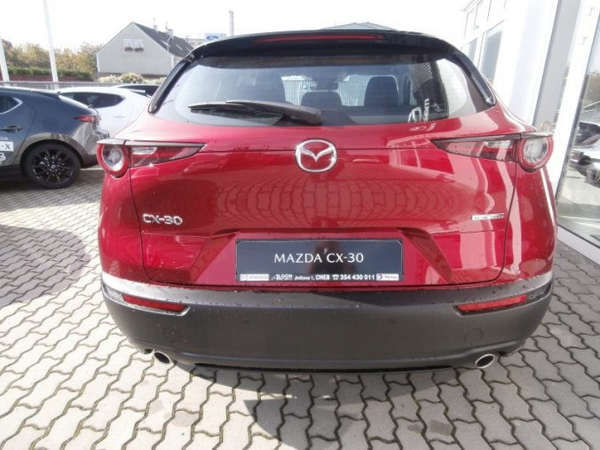 Mazda CX-30, 2,0i X180 PS, barva červená