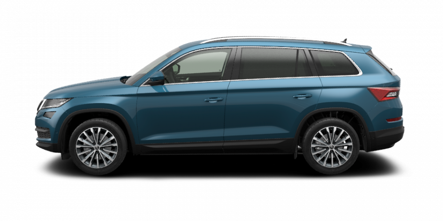 Škoda Kodiaq, 2,0 TDI 147 kW 7-stup. automat. 4x4, barva modrá