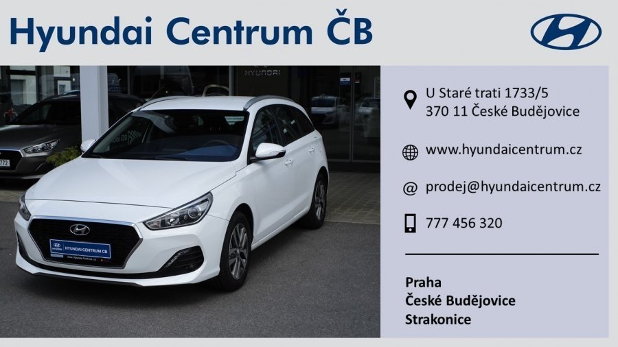 Hyundai i30, 1,0 T-GDI 88 kW (95 NAT) 6 st. man, barva bílá