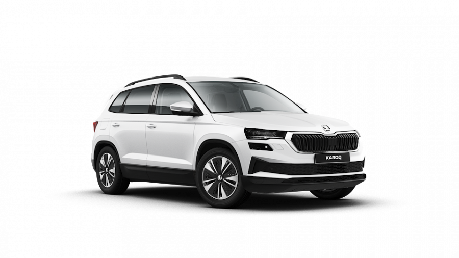 Škoda Karoq, 1,5 TSI 110 kW 7-stup. automat., barva bílá