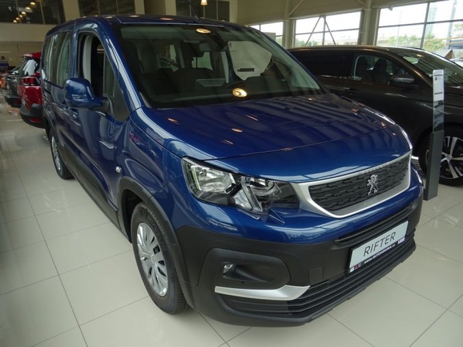 Peugeot Rifter, LONG ACTIVE 1.2 PureTech 110k S&S MAN6 - 7 míst, barva modrá