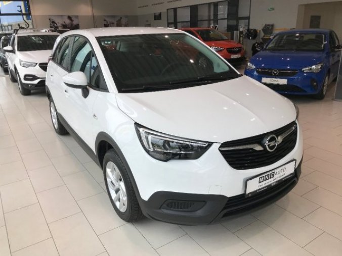 Opel Crossland X, SMILE 1.2Turbo 81kW MT6, barva bílá