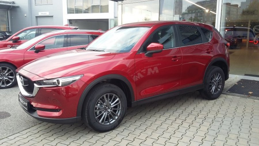 Mazda CX-5, 2,0 Skyactiv-G165, barva červená