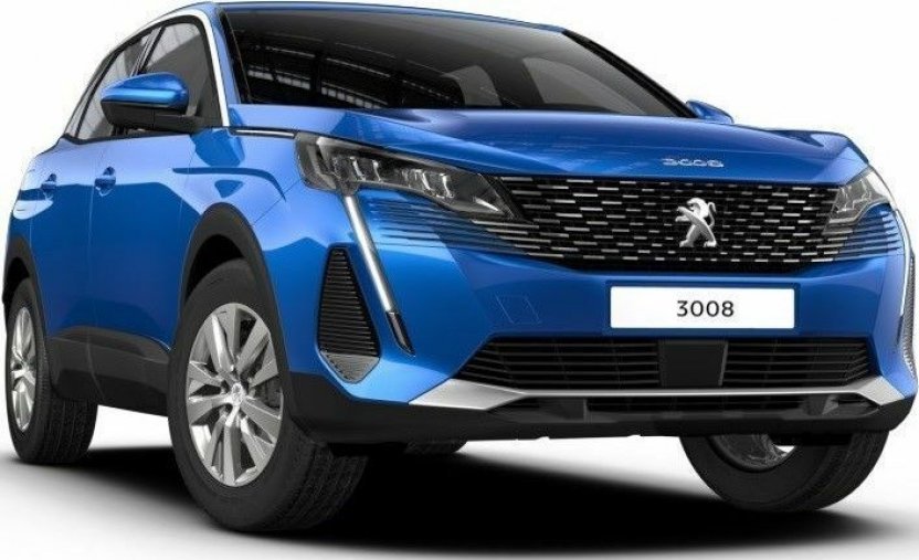 Peugeot 3008, Active Pack 1,2 PureTech 130 S, barva modrá