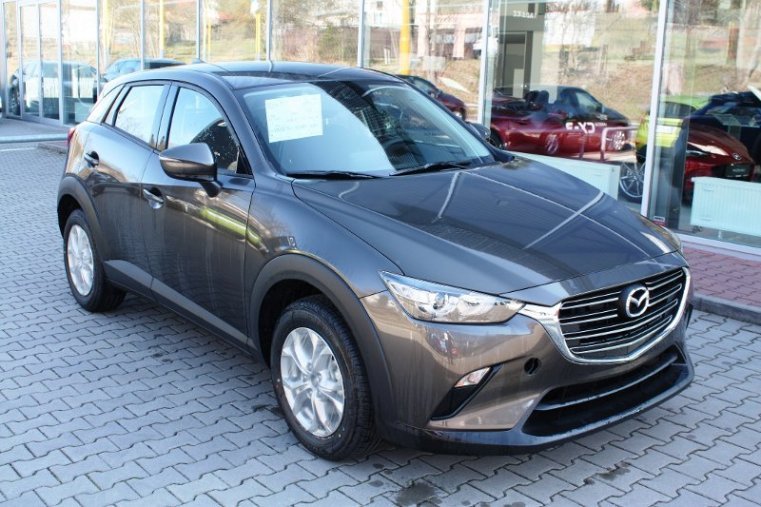 Mazda CX-3, SKYACTIV-G, barva šedá