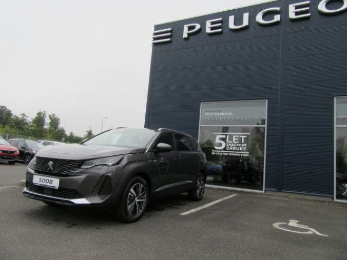 Peugeot 5008, ALLURE 1.2 PT 130 S&S EAT8, barva šedá