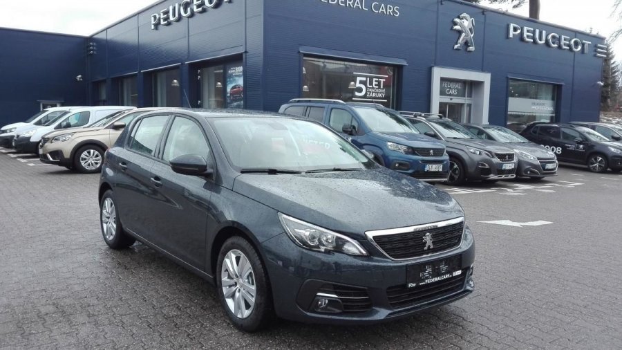 Peugeot 308, ACTIVE 1.2 PureTech 110k MAN6, barva šedá