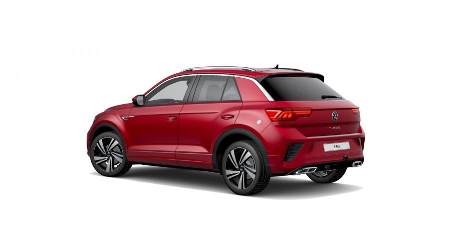 Volkswagen T-Roc, T-Roc R-Line 1,5 TSI 110 kW 7DSG, barva červená