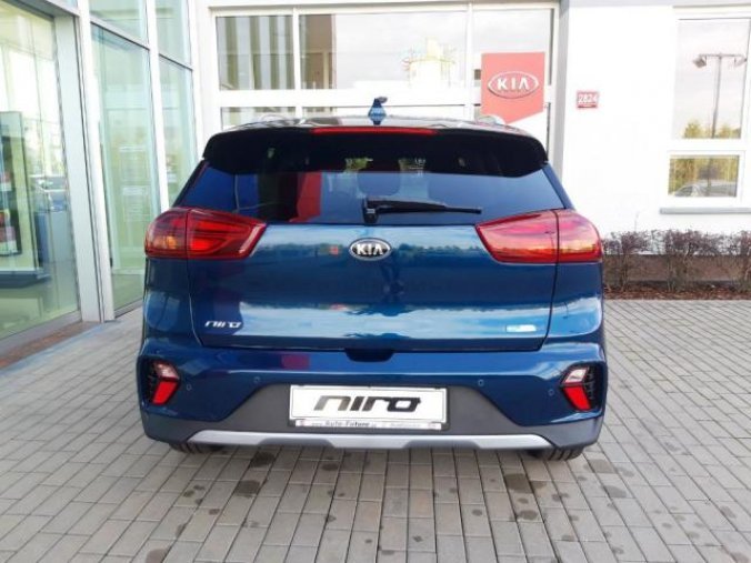 Kia Niro, 1,6 GDi HEV Exclusive Style, barva modrá