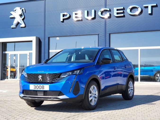 Peugeot 3008, ACTIVE PACK 1.2 PT 130k EAT8, barva modrá