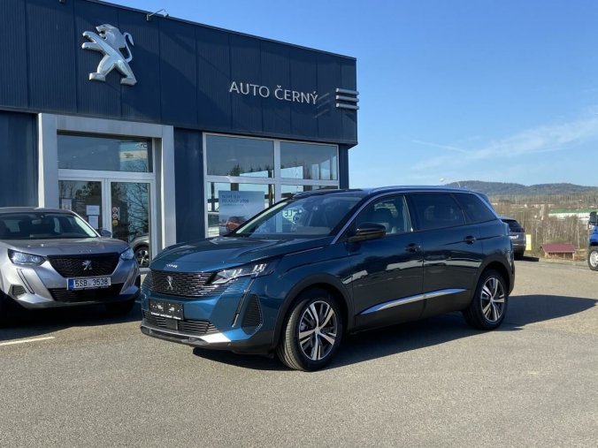 Peugeot 5008, ALLURE P 2.0 BlueHDi 180 EAT8, barva modrá