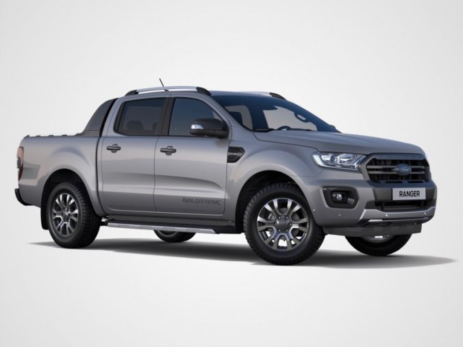 Ford Ranger, 2.0 EcoBlue Bi-Turbo, barva stříbrná