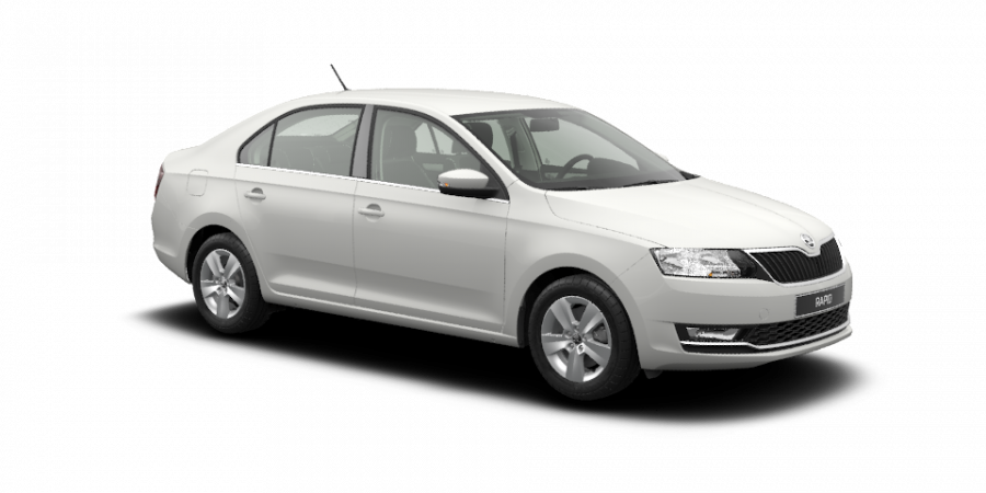 Škoda Rapid, 1,0 TSI 81 kW 6-stup. mech., barva bílá