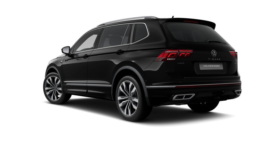 Volkswagen Tiguan Allspace, Allspace R-Line 2,0 TDI 142 kW 4M 7DSG, barva černá