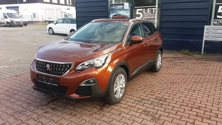 Peugeot 3008, ACTIVE 1.5.BHDi 130k, barva hnědá