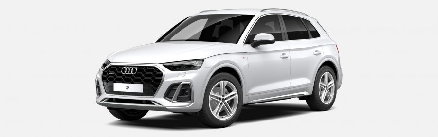 Audi Q5, Q5 S line 40 TDI 150kW quattro, barva bílá