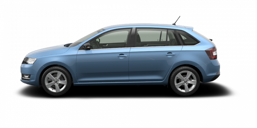 Škoda Rapid, 1,0 TSI 81 kW 6-stup. mech., barva modrá