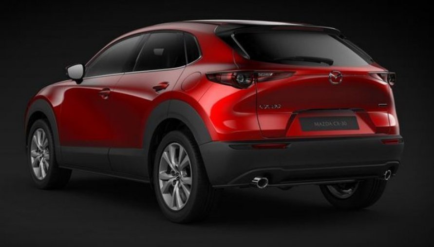 Mazda CX-30, 2.0 Skyactiv G122 AWD, barva červená