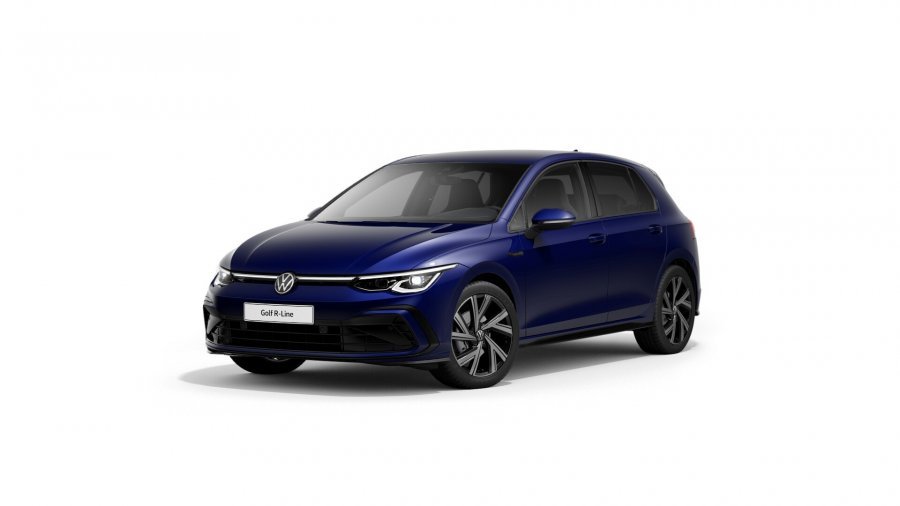 Volkswagen Golf, Golf R-Line 1,5 TSI 6G, barva modrá