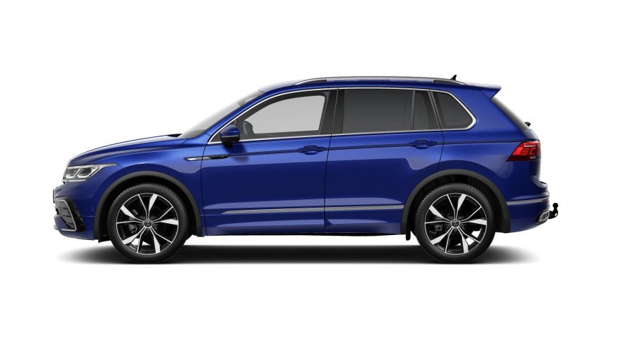 Volkswagen Tiguan, Tiguan R-Line 2,0 TDI 110 kW 4M 7DSG, barva modrá