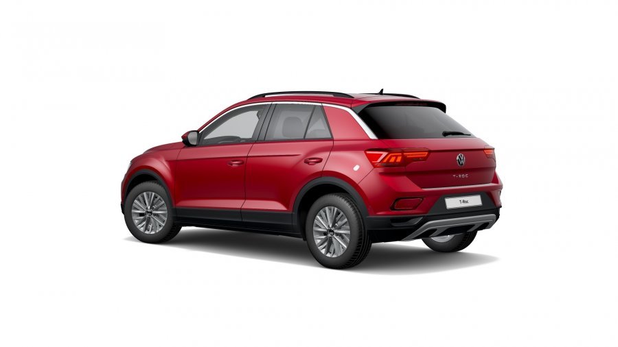 Volkswagen T-Roc, T-Roc Life 1,0 TSI 81kW 6G, barva červená