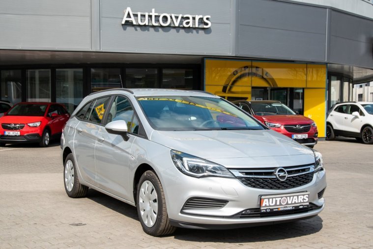 Opel Astra, 1,0T 77kW/105k MT5 Smile, barva stříbrná