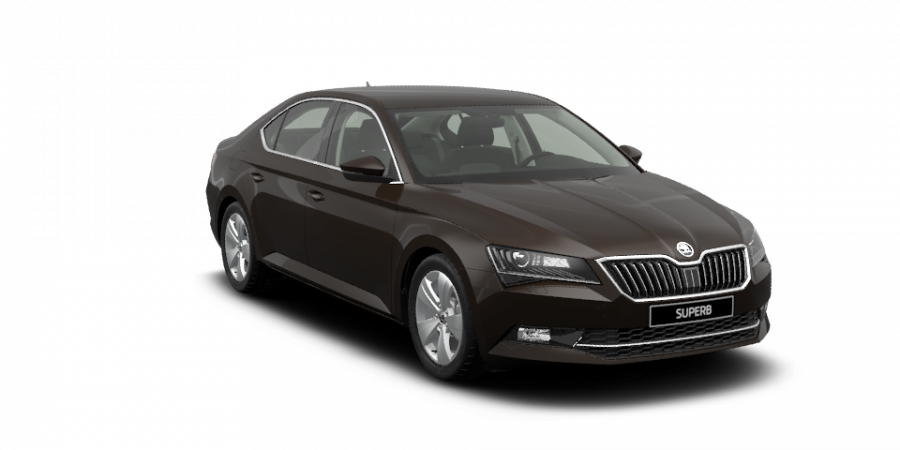 Škoda Superb, 2,0 TDI 110 kW 7-stup. automat., barva hnědá