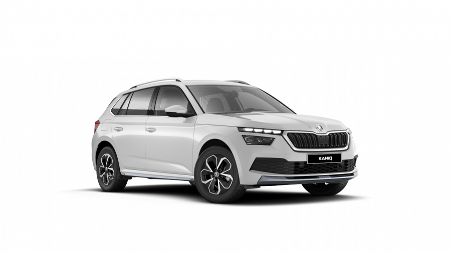 Škoda Kamiq, 1,0 TSI 81 KW 6-stup. mech., barva bílá