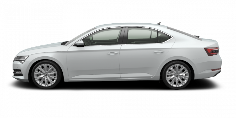 Škoda Superb, 2,0 TDI 110 kW 7-speed automat., barva bílá