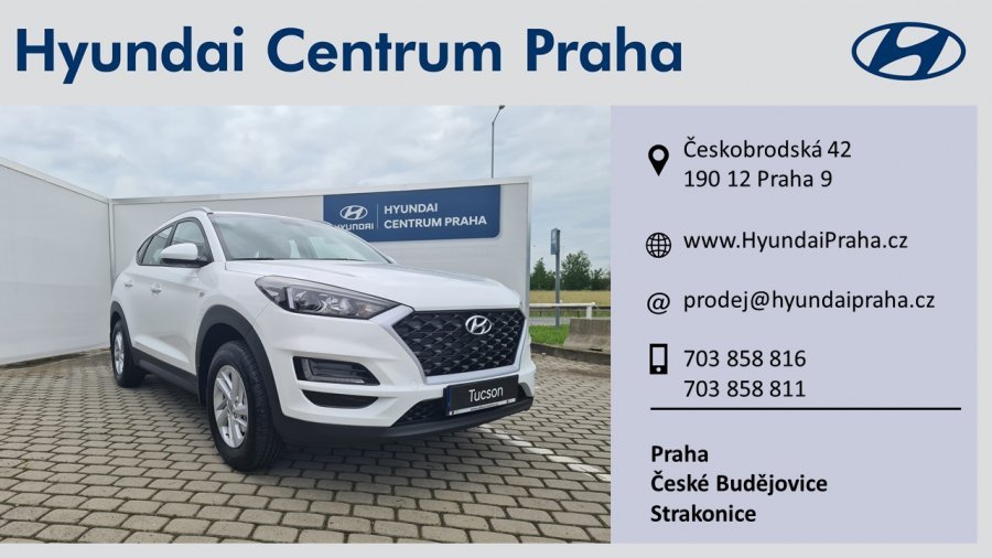 Hyundai Tucson, 1,6 GDi 97 kW (95 NAT) 6 st. man, barva bílá