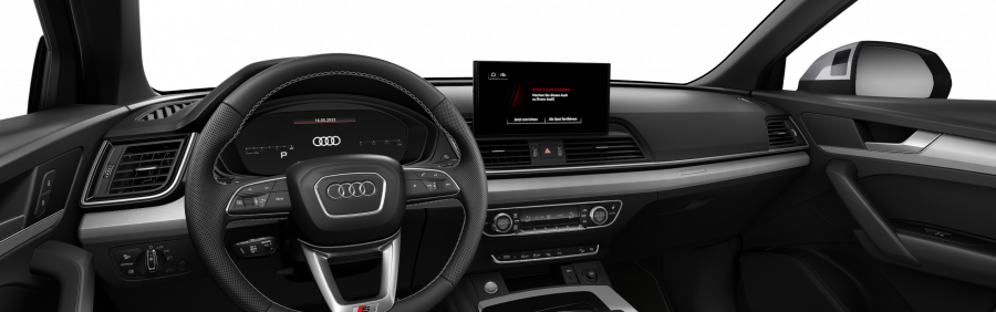 Audi Q5 Sportsback, Q5 SB S line 40 TDI 150kW quattro, barva stříbrná