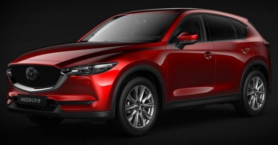 Mazda CX-5, 2.5 Skyactiv G194 AWD AT + NAVI, barva červená