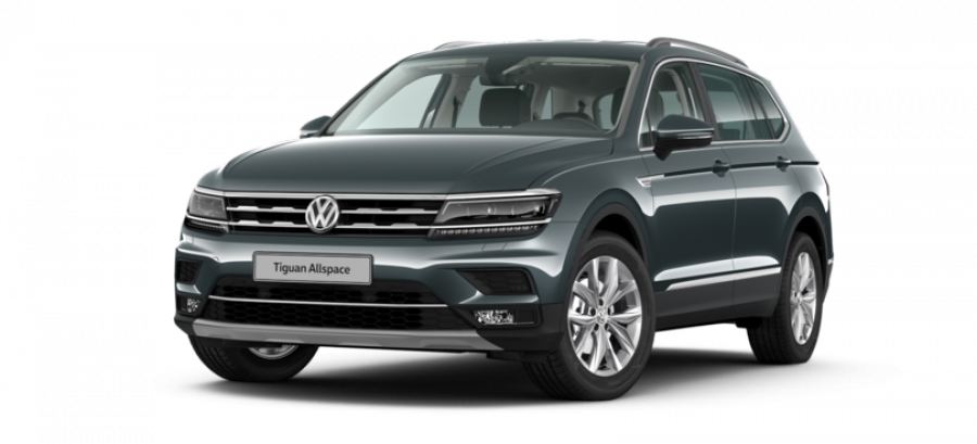 Volkswagen Tiguan Allspace, Highline 2,0 TDI DPF 7DSG SCR, barva modrá