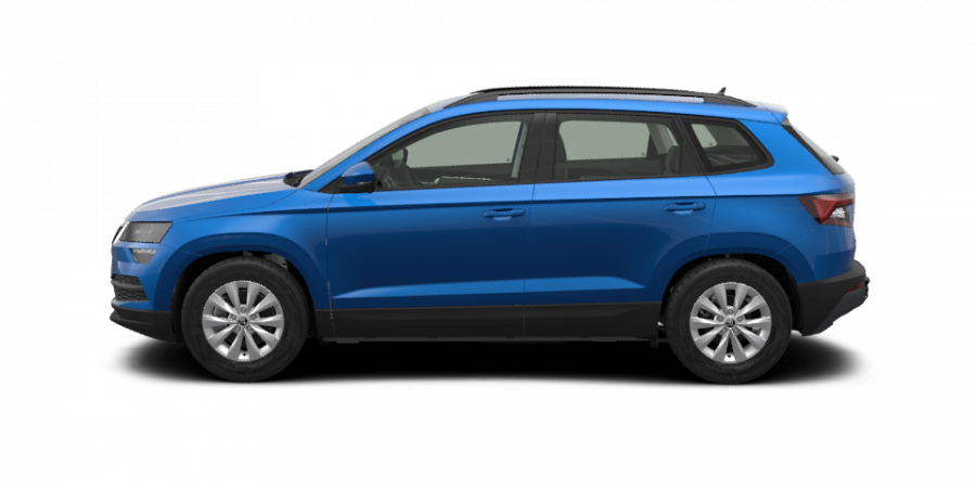 Škoda Karoq, 2,0 TDI 110 kW 6-stup. mech., barva modrá