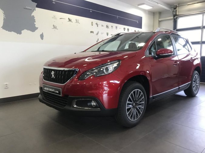 Peugeot 2008, ACTIVE 1.2 PureTech 82k MAN5, barva červená