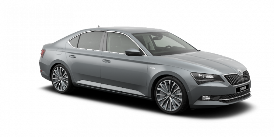 Škoda Superb, 2,0 TDI 140 kW 7-stup. automat. 4x4, barva šedá