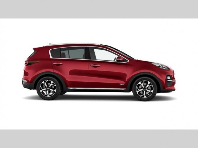 Kia Sportage, 1,6 GDi  TOP, barva červená