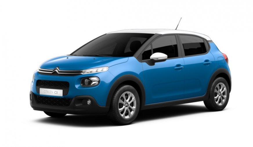 Citroën C3, 1.2 PureTech 83, barva modrá