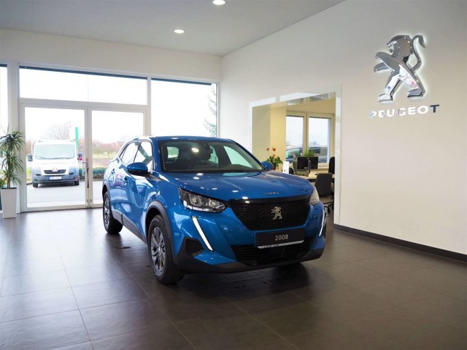 Peugeot 2008, ACTIVE 1.2 130k MAN6, barva modrá