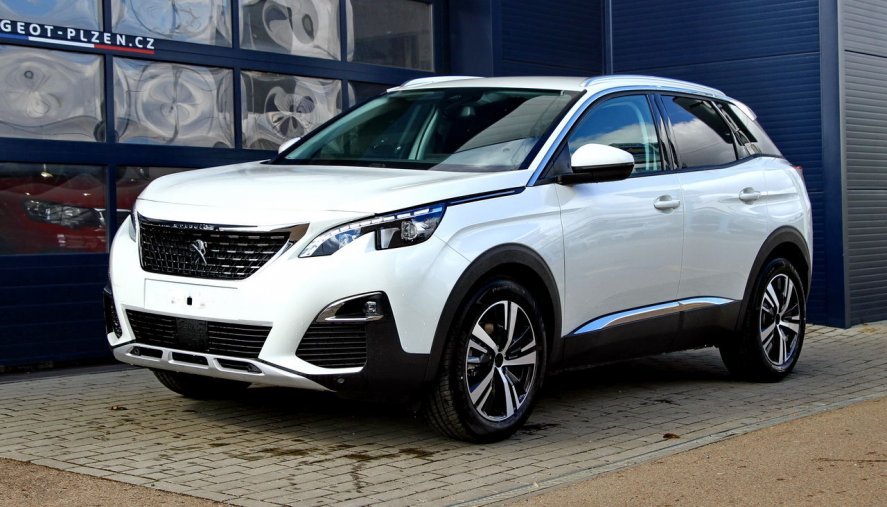 Peugeot 3008, Allure 1.6 PureTech 180 EAT8, barva bílá