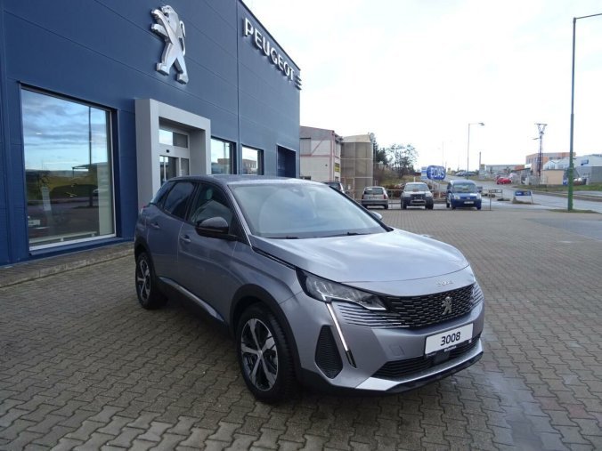 Peugeot 3008, Peugeot 3008 ALLURE 1.2 PureTech 130k MAN6, barva šedá