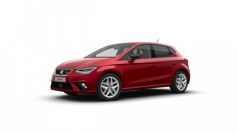 Seat Ibiza, FR 1.5 TSI 150k DSG, barva červená