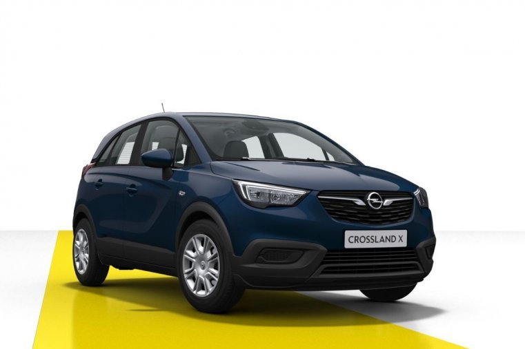 Opel Crossland X, 1.2 Turbo 81kW MT6 Enjoy, barva modrá