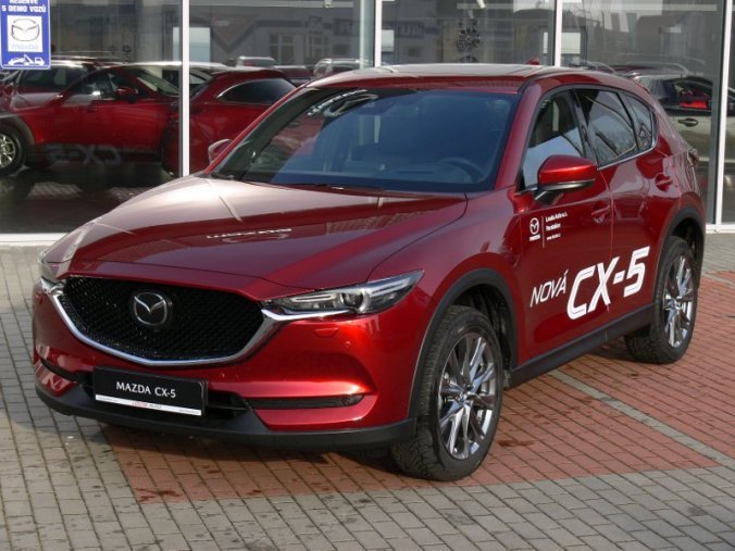 Mazda CX-5, 2.5 Skyactiv G194 AWD AT + NAVI, barva červená