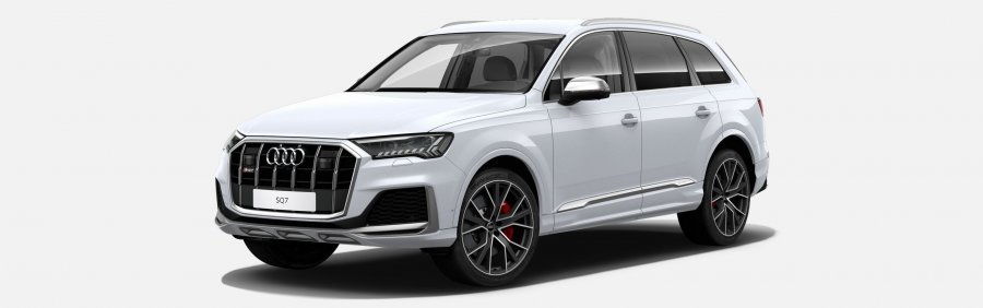 Audi Q7, SQ7 TDI 320 kW quattro, barva bílá